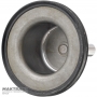 Tłok gumowy Low / Reverse 5R55E, 5R55N, 5R55W, 5R55S 4L2Z-7D189-AA, 1L2Z-7D189-AA — średnica zewnętrzna 76,60 mm, wysokość 86,40 mm, średnica zewnętrzna 12 mm
