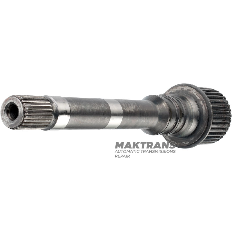 Wał wejściowy ALLISON 1000 29539506 - długość wału 346 mm, 25 rowków (Ø zewn. 32,25 mm) / 34 rowki (Ø zewn. 69,85 mm), do łożyska igiełkowego 43,80 mm