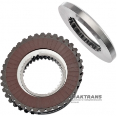 Zestaw sprzęgła C1 ALLISON 1000 ze stali i tarcz ciernych, 29530314, 29538468 - 6 tarcz ciernych (całkowita grubość zestawu 41,60 mm)