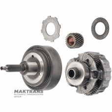 Przekładnia planetarna OVERDRIVE FORD A4LD, 4R44E, 4R55E, 5R55E — 3 satelity (25 zębatek), oś 24 zębatki (średnia szerokość osi 36,85 mm), oś 72 zębatki (średnia szerokość osi 115,50 mm), 23 osie (długość osi 39 mm)