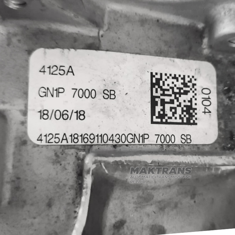 Odnowiona (testowana na drodze) skrzynia biegów FORD 6F15, 2WD — do systemów Start-Stop, GN1P-7000-SB, FORD ECOSPORT MK2 1.0 BENZYNA, (sprzedaż tylko z wymianą)