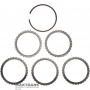 Komplet felg stalowych C4 Sprzęgło TOYOTA / LEXUS UA80E, UA80F - 3461048030