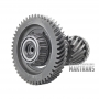 Wał pośredni mechanizmu różnicowego TOYOTA UA80E, UA80F — 3508048030, 350800E010, 16 zębów (średnica zewnętrzna 71 mm) / 49 zębów (średnica zewnętrzna 136,70 mm)