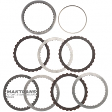 Zestaw tarcz stalowych i ciernych 3-5-R Clutch GM 6T30, 6T31 - 24231692, 24261225, 3 tarcze cierne (całkowita grubość 19,50 mm)