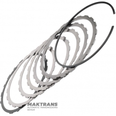 Komplet felg stalowych B08 Brake Mercedes-Benz 725.0, AMG, A7252720037 - 4 felgi stalowe (grubość zestawu 1,80 mm), 1 felga stalowa (grubość 4 mm)