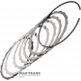 Komplet felg stalowych B08 Brake Mercedes-Benz 725.0, AMG, A7252720037 - 4 felgi stalowe (grubość zestawu 1,80 mm), 1 felga stalowa (grubość 4 mm)