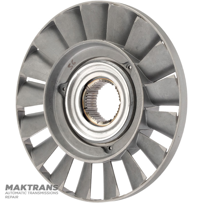 Koło reakcyjne przekładni hydrokinetycznej ZF 5HP19 (oznaczone 156202) — 0711371199 (wysokość całkowita 39 mm, średnica zewnętrzna 169,55 mm, 36 wypustów)