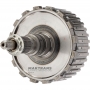 Kosz sprzęgła i wał wyjściowy K27 (2WD) Mercedes-Benz 725.0 - (wysokość całkowita 198 mm, 30 rowków (Ø zewn. 31,65 mm), 3 tarcze cierne)
