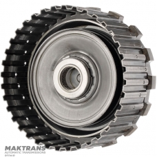 Kosz sprzęgła i wał wyjściowy K27 (2WD) Mercedes-Benz 725.0 - (wysokość całkowita 198 mm, 30 rowków (Ø zewn. 31,65 mm), 3 tarcze cierne)
