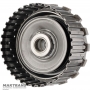 Kosz sprzęgła i wał wyjściowy K27 (2WD) Mercedes-Benz 725.0 - (wysokość całkowita 198 mm, 30 rowków (Ø zewn. 31,65 mm), 3 tarcze cierne)