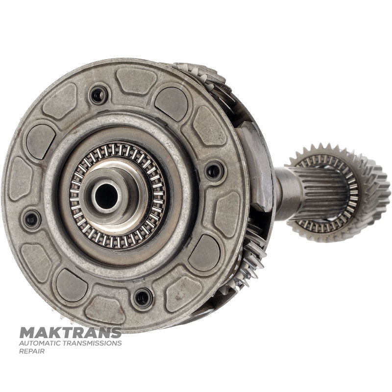 Przekładnia planetarna tylna, wał wyjściowy Mercedes-Benz 722.3 A1262720007, A1262701743 — długość całkowita 346 mm (27 zębów, średnica zewnętrzna 29,30 mm), 4 satelity (21 zębów, średnica zewnętrzna 37,60 mm)