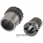 Zestaw kół zębatych do regulatora ciśnienia odśrodkowego Mercedes-Benz 722.3, 722.4, A140274 0015, A1402740115 — 16 zębów (średnica zewnętrzna 31,10 mm), 15 zębów (średnica zewnętrzna 44,65 mm)