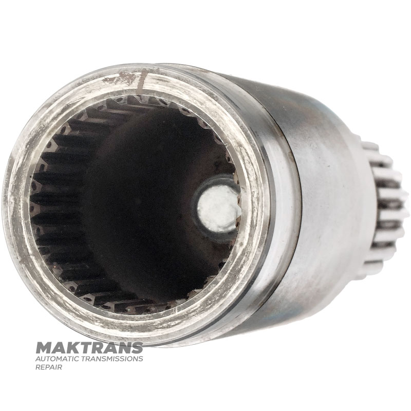 Adapter wału wyjściowego 4WD DODGE 722.6 - długość 155 mm, 23 wypusty zewnętrzne (Ø 31,05 mm zewnętrzna), 30 wypustów wewnętrznych