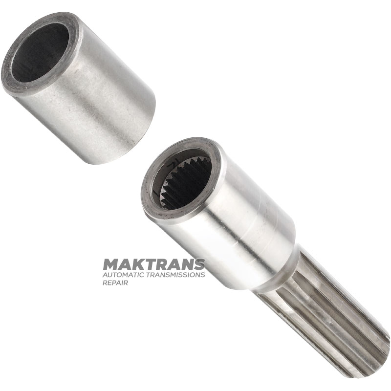 Adapter wału wyjściowego 4WD ZF 4HP22 - długość 157 mm, 10 wypustów (zewn., Ø zewn. 29,25 mm), 25 wypustów (wewn.,), Range Rover Discovery Series II 1998-2004