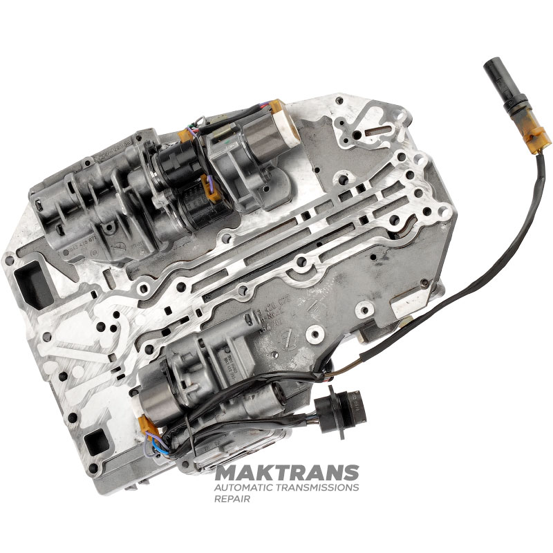 Korpus zaworu kompletny z elektromagnesami ZF 4HP22 (używany, nie testowany) — płyta separacyjna 086, złącze 7-pinowe (1043428071, 1043428090, 1043428072, 1043428081, 1043428065)