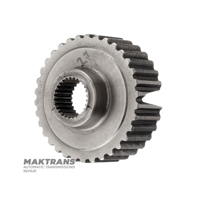 Piasta sprzęgła FORWARD ZF 4HP22, 4HP24, 4HP24A — 24231215494 (całkowita wysokość 40 mm, 27 rowków, zewnętrzna średnica piasty 71,35 mm)