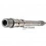 Wał wejściowy (z nową tuleją) DODGE CHRYSLER 62TE 68004290AA - długość wału 221,50 mm, 21 wielowypustów (Ø zewn. 19 mm) / 31 wielowypustów (Ø zewn. 25,05 mm)