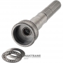 Wał wyjściowy ZF 4HP22, 4HP24 - długość całkowita 233 mm, 25 rzędków (Ř zewnętrzna 27,35 mm)