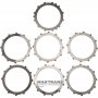 Zestaw kół stalowych DIRECT (B) Sprzęgło ZF 4HP22, 4HP24 - 24231209825, 1043302021, 5 kół stalowych (grubość 1,80 mm)