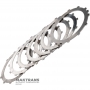 Zestaw kół stalowych DIRECT (B) Sprzęgło ZF 4HP22, 4HP24 - 24231209825, 1043302021, 5 kół stalowych (grubość 1,80 mm)