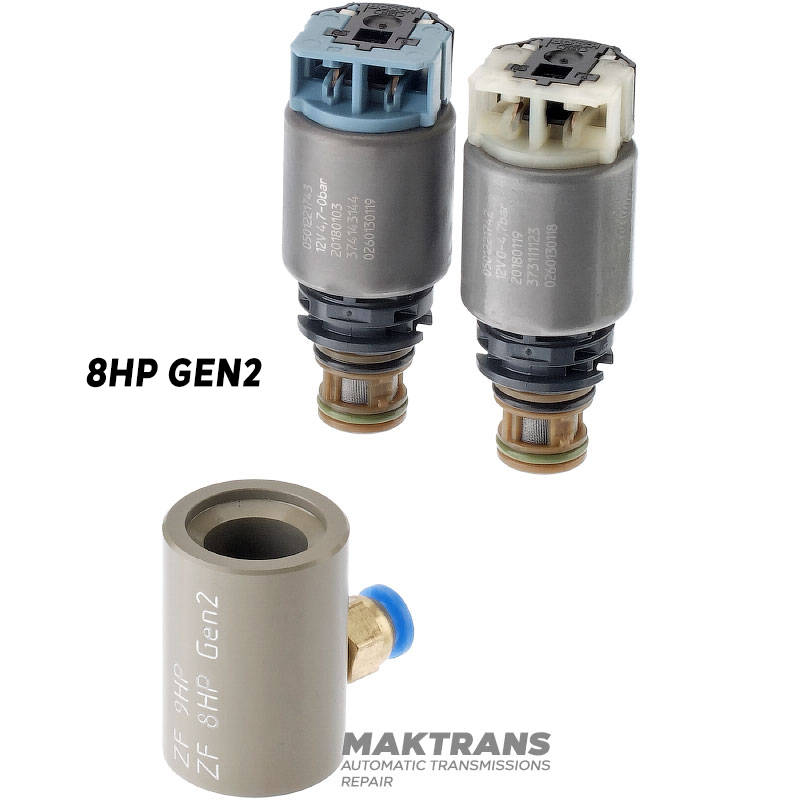 Zestaw do testowania elektrozaworów ZF 8HP (gen 1 i gen 2) ZF 9HP 845RE 850RE