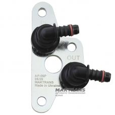 Adapter do podłączenia dodatkowego chłodzenia i filtracji 09P [AQ450] Volkswagen Tiguan 09Q [AQ450-8A AQ450-8F] Volkswagen Crafter