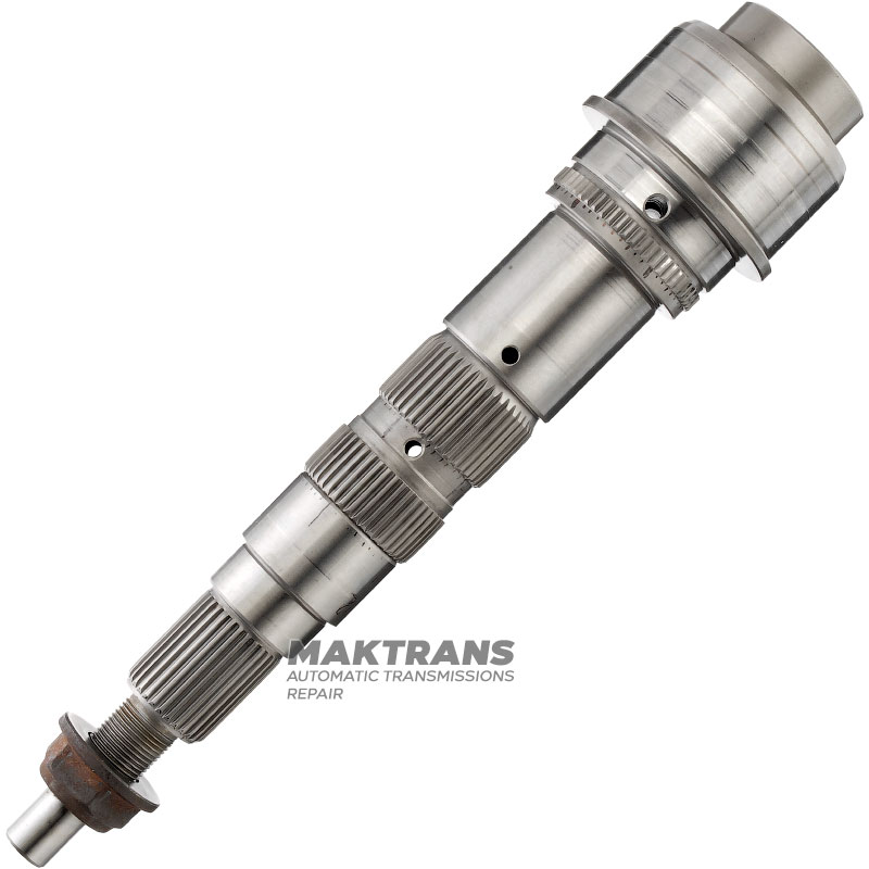 Wałek zasilający/wyjściowy rozdzielczej BorgWarner BW4440 - 68101736AA, 68147632AA (całkowita długość 322 mm)
