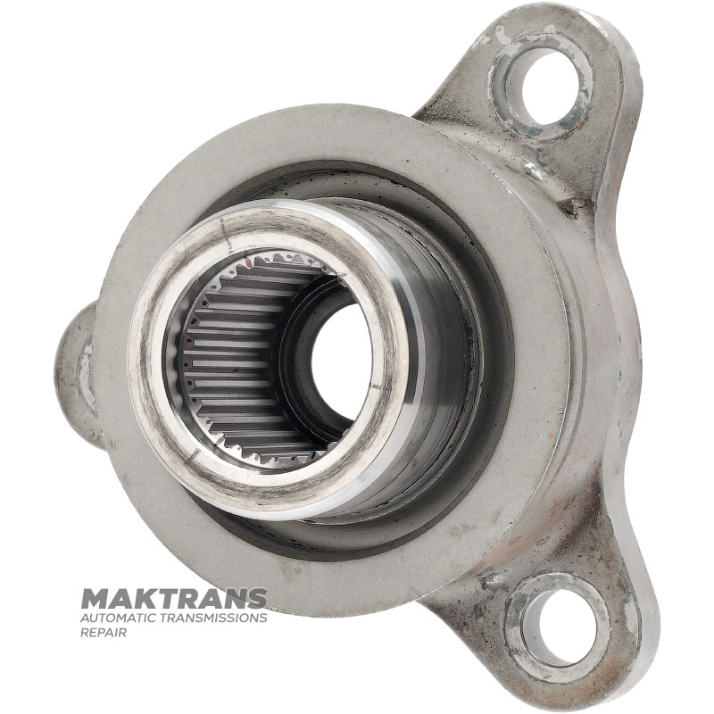 BorgWarner BW4440 Kołnierz tylny skrzyni rozdzielczej, 68055339AA, 68055339AA - 3 otwory montażowe (Ø wewn. 12,20 mm), 30 wypustów, (CHRYSLER 300 V6 3,6 l, skrzynia biegów 845RFE)