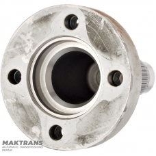 BorgWarner BW4440 Przedni kołnierz skrzyni rozdzielczej, 68055317AA - 4 otwory montażowe (8,25 mm Int.Ø), 34 wypusty (34,75 mm Outt.Ø), (CHRYSLER 300 V6 3.6L, skrzynia biegów 845RFE)