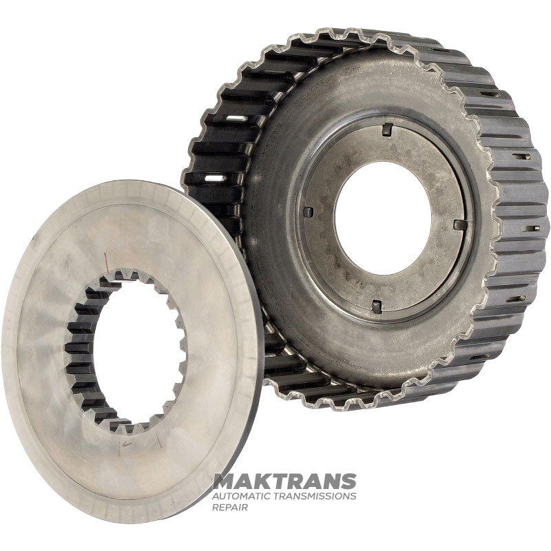 Kosz sprzęgła skrzyni rozdzielczej BorgWarner BW4440, BW4477 - 68055324AA, CHRYSLER 300 V6 3.6L, skrzynia biegów 845RFE, CADILLAC CTS Sedan AWD, 4WD, ze skrzynią biegów 6L50