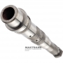 Wał wejściowy/wyjściowy (zużyty wielowypust, wał wymaga renowacji), skrzynia rozdzielcza BorgWarner BW4477 - 19256369 (Cadillac CTS (2008-2010), ze skrzynią biegów 6L50)