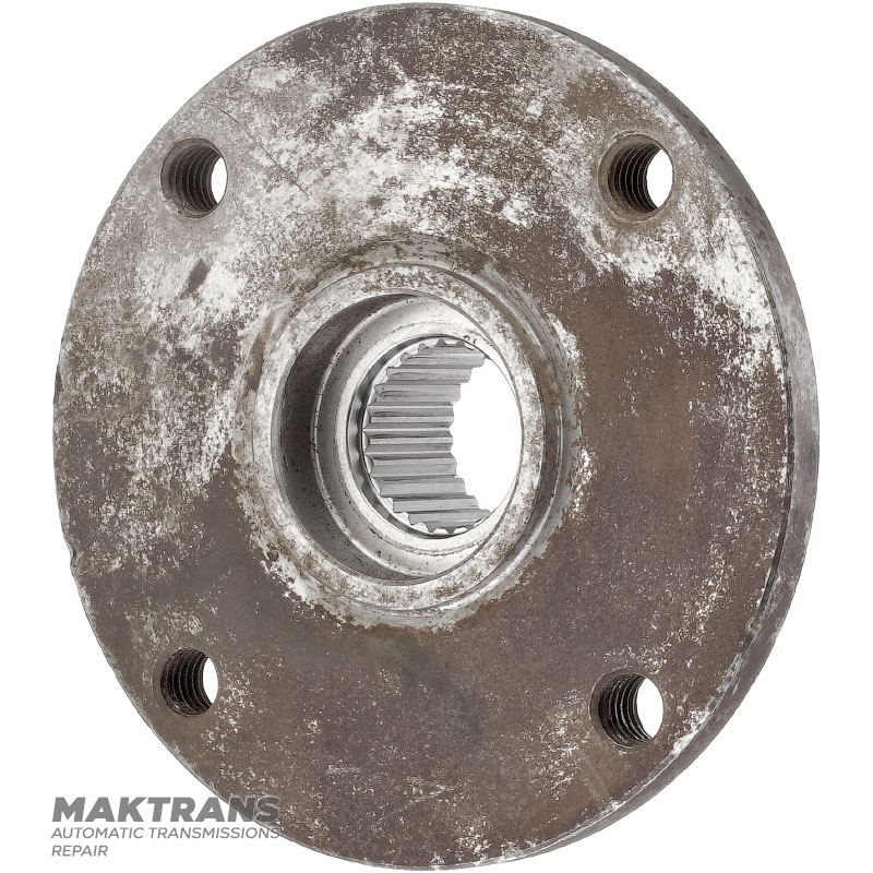 BorgWarner BW4404 Kołnierz tylny skrzyni rozdzielczej - 4 otwory montażowe (Ø 10,25 mm wewn.), 26 wypustów, 4400-031-009, F77A-7A195-VA, 44-04-000-005 (95-01 Ford Explorer)