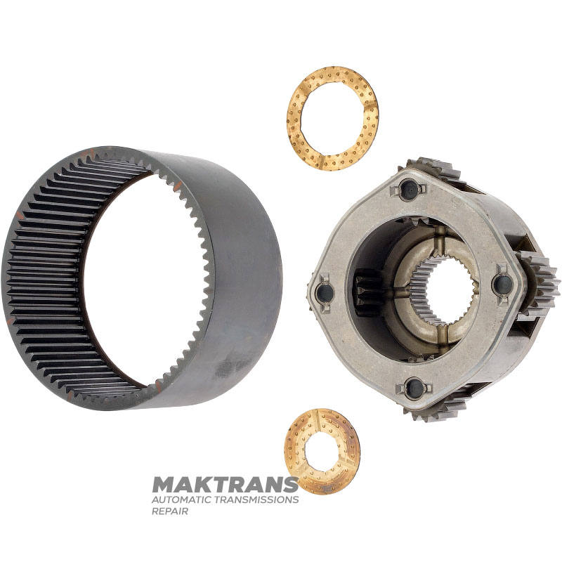 BorgWarner BW4404 Przekładnia planetarna skrzyni rozdzielczej - 4 zębatki (16 zębów, średnica zewnętrzna 34,65 mm), F77A-7A195-VA, 44-04-000-005 (95-01 Ford Explorer)