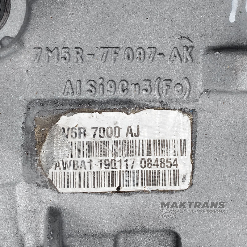 Naprawiona i przetestowana skrzynia biegów FORD 6DCT450 MPS6, FWD, DIESEL — AV9R-7000-AJ, (FORD GALAXY, MONDEO, S-MAX 2.0 TDCI 2010-2015)