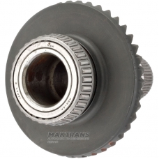 Wał wejściowy z przekładnią hipoidalną przekładni kątowej (skrzynia rozdzielcza) TOYOTA UB80E, UB80F — 4120152010, 9036656004, 9036645038, 44 wypusty (średnica zewnętrzna 45,20 mm), koło zębate 41 zębów (średnica zewnętrzna 142,90 mm)
