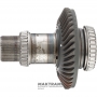 Wał wejściowy z przekładnią hipoidalną przekładni kątowej (skrzynia rozdzielcza) TOYOTA UB80E, UB80F — 4120152010, 9036656004, 9036645038, 44 wypusty (średnica zewnętrzna 45,20 mm), koło zębate 41 zębów (średnica zewnętrzna 142,90 mm)