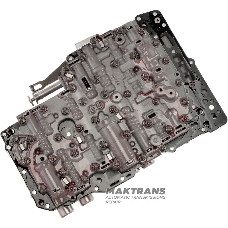 Korpus zaworów kompletny z elektromagnesami AISIN WARNER A466ND / NISSAN RE6R01A — 31020EZ01D (płyta separująca 3A), 345010-34050, NISSAN TITAN A61, 5.0L DIESEL 4X4