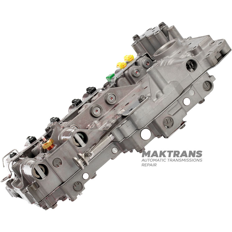 Korpus zaworów kompletny z elektromagnesami AISIN WARNER A466ND / NISSAN RE6R01A — 31020EZ01D (płyta separująca 3A), 345010-34050, NISSAN TITAN A61, 5.0L DIESEL 4X4