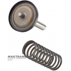 Tłok FORD E4OD, 4R100 — (długość 56,95 mm, średnica zewnętrzna tłoczyska 11 mm, średnica tłoka 49,95 mm)