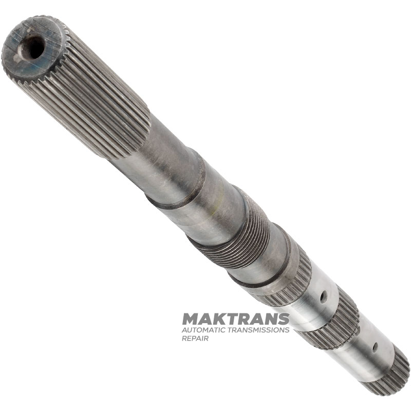 Wał wyjściowy FORD E4OD, 4R100 — z przekładnią ślimakową, długość 507 mm, 31 wielowypustów (Ø zewnętrzna 34,35 mm, długość wielowypustu 98 mm)