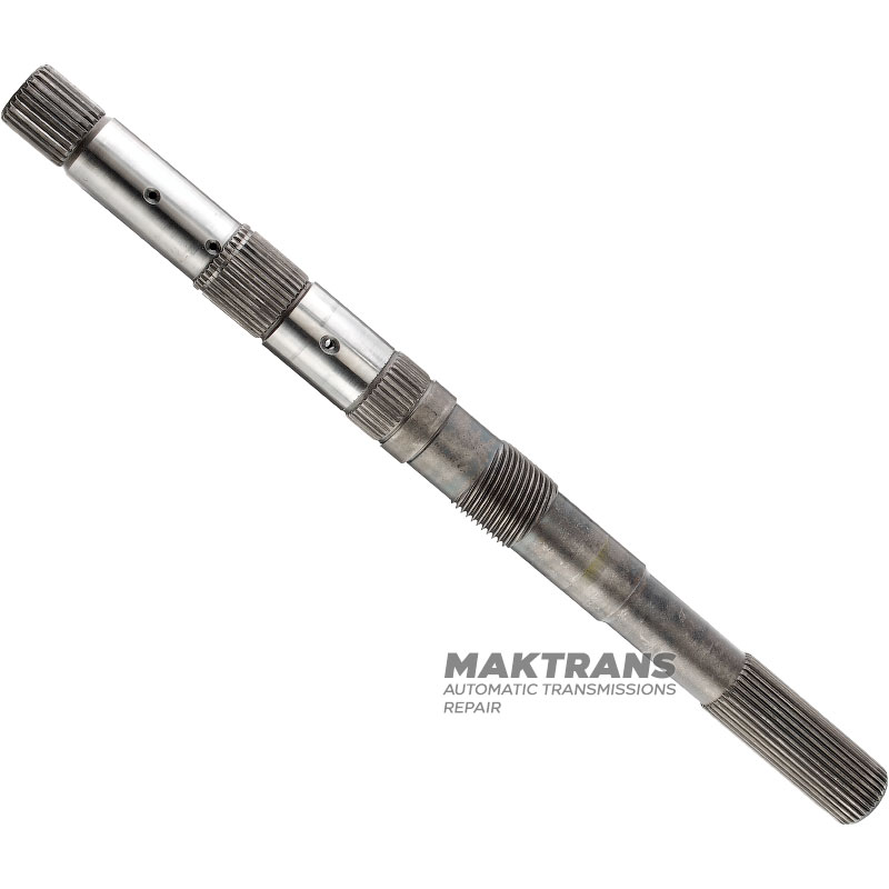 Wał wyjściowy FORD E4OD, 4R100 — z przekładnią ślimakową, długość 507 mm, 31 wielowypustów (Ø zewnętrzna 34,35 mm, długość wielowypustu 98 mm)