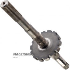 Wał wyjściowy FORD E4OD, 4R100 — z przekładnią ślimakową, kołem postojowym, długość wału 507 mm, 31 wielowypustów (Ø zewnętrzna 34,35 mm, długość wielowypustu 98 mm)