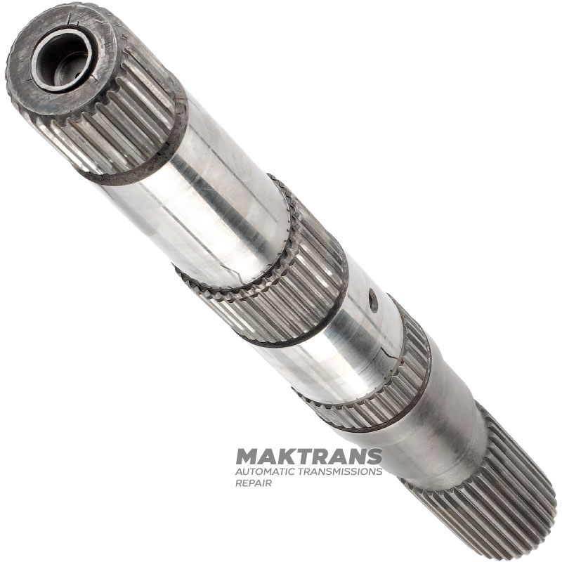 Wał wyjściowy FORD E4OD, 4R100 — długość wału 362 mm, 31 wielowypustów (średnica zewnętrzna 34,45 mm, długość wielowypustu 74 mm)