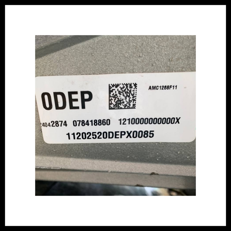 Zespół skrzyni biegów z podwójnym sprzęgłem  TR-9080 (Chevrolet Corvette C8) - numer części 24042874, ID skrzyni biegów - 0DEP
