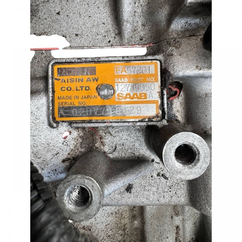 Zestaw automatycznej skrzyni biegów AW55-51SN 2WD - 12785050A (FA57201), BEZ TCM, Z konwerterem momentu obrotowego, SAAB 9-3 (YS3F, E79, D79, D75) 2.0L Turbo