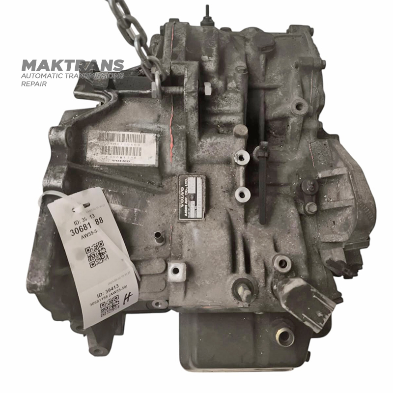 Zespół automatycznej skrzyni biegów AISIN WARNER AW55-51SN 4WD —30681188 (Volvo XC90 2002–2006 2.4 D D5), z przetwornikiem momentu obrotowego 43A180