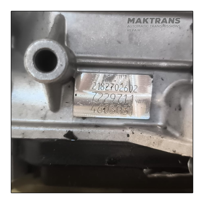 Zestaw automatycznej skrzyni biegów Mercedes-Benz 722.9 (4WD) - A2182702602 (z systemem START-STOP), skrzynia rozdzielcza A2212710348, Mercedes-Benz CLS63 AMG W218 2013