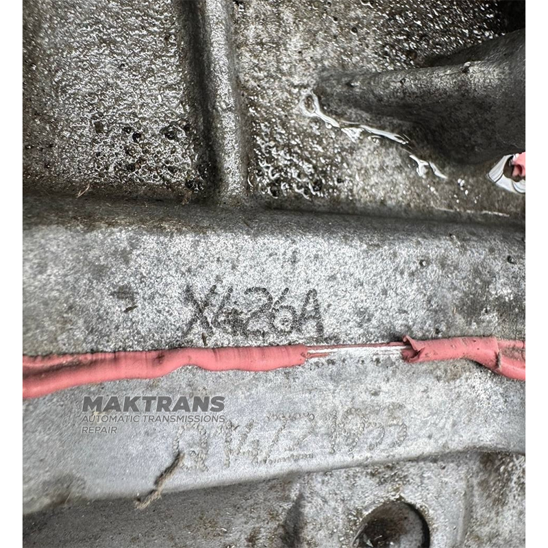 Przekładnia CVT JATCO JF015E — oznaczenie X426A, (Nissan Qashqai (J11) 1.2 DIG-T 16V, BENZYNA)