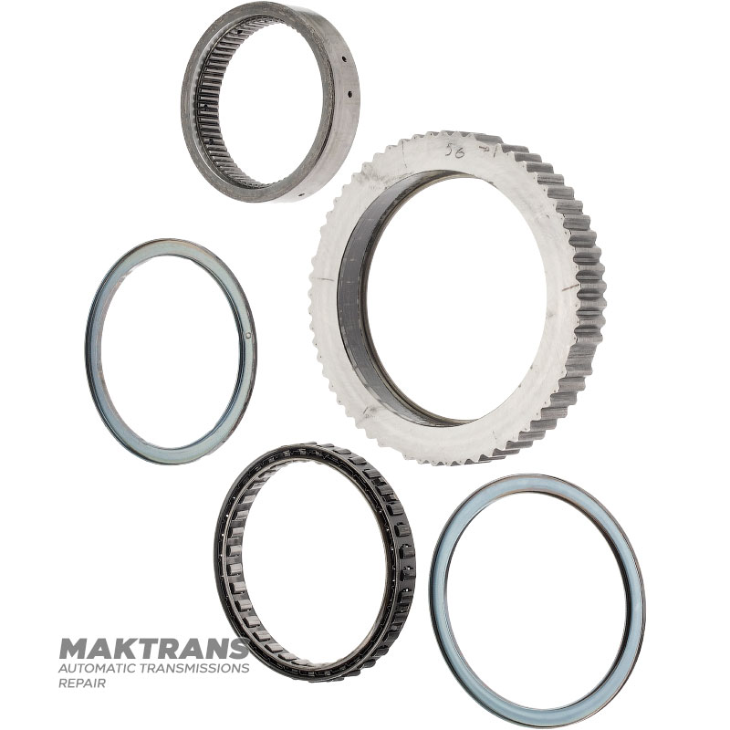 Sprzęgło jednokierunkowe OVERDRIVE FORD E4OD, 4R100 — (szerokość 13,90 mm, 70 rzędków po stronie głównej, średnica zewnętrzna 134,20 mm)