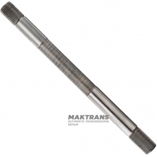 Wał wejściowy FORD E4OD, 4R100 — długość 357 mm, 31 wielowypustów (średnica zewnętrzna 25,25 mm) / 30 wielowypustów (średnica zewnętrzna 25,30 mm)
